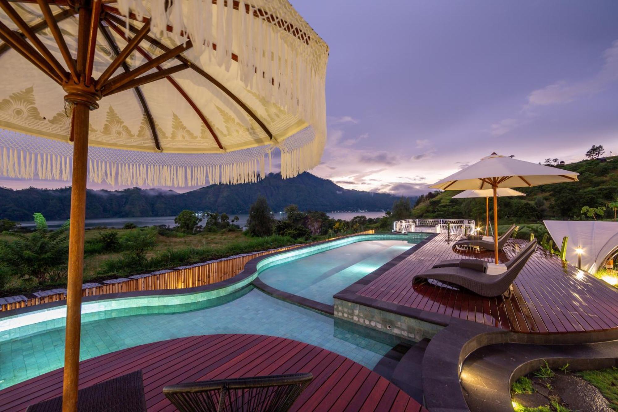 The Dewi Kintamani Luxury Glamping And Natural Hotspring Hotel Buitenkant foto