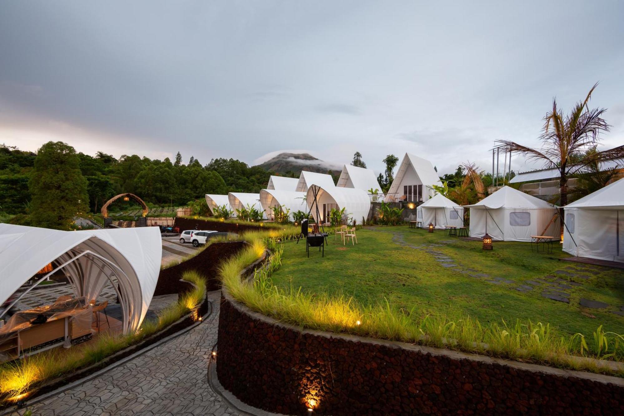 The Dewi Kintamani Luxury Glamping And Natural Hotspring Hotel Buitenkant foto