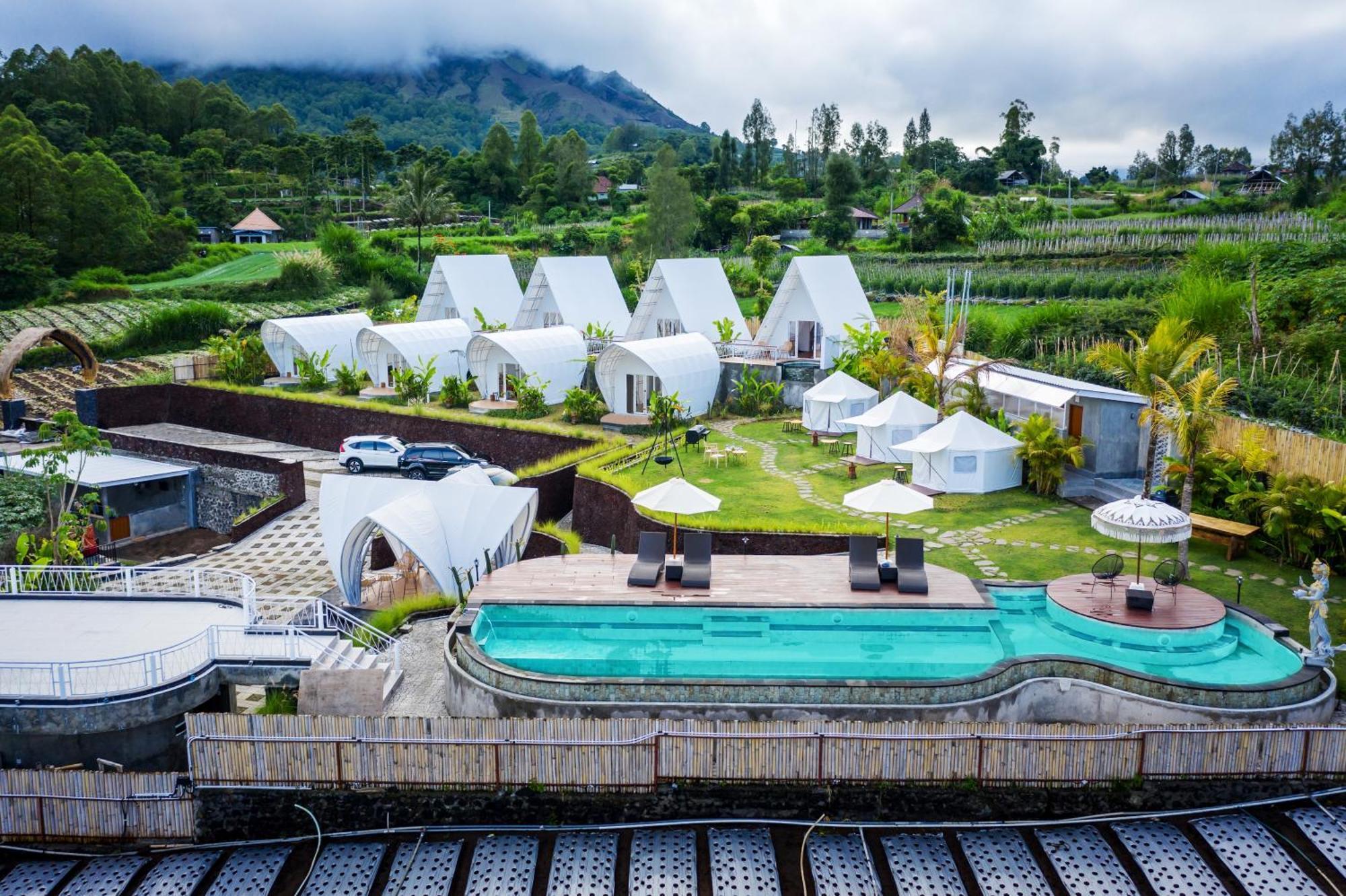 The Dewi Kintamani Luxury Glamping And Natural Hotspring Hotel Buitenkant foto