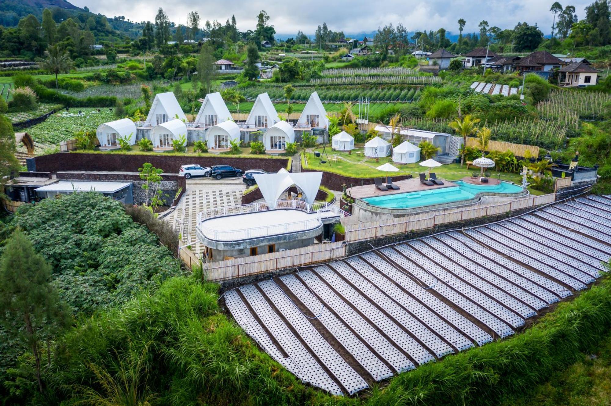 The Dewi Kintamani Luxury Glamping And Natural Hotspring Hotel Buitenkant foto